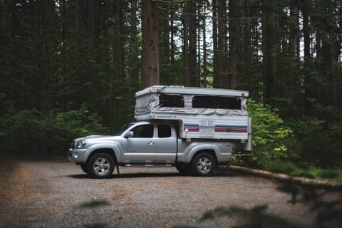 **NEW LISTING** Be one of the first to rent our Tacoma & Vintage Camper! Drivable vehicle in Bellingham