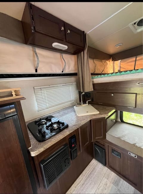 2018 Palomino Backpack Edition & Chevy Silverado Truck Camper Drivable vehicle in Great Falls