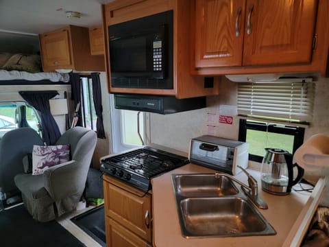 RV Life in our 25 foot Ford E350 Drivable vehicle in Owen Sound