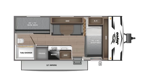 2024 Jayco Jay Flight SLX - THE One & Only Tahoe - Glacier Jaybird Towable trailer in South Lake Tahoe