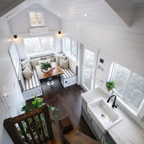 Staged stock photo of dining area