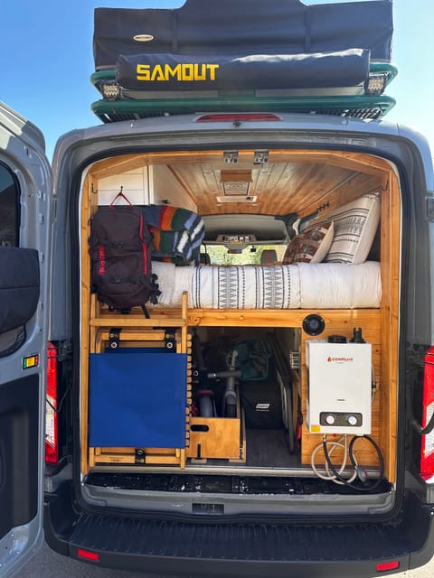 Little Log Cabin on Wheels  |  Electric Scooters + SUP + Camping Essentials Campervan in Gresham