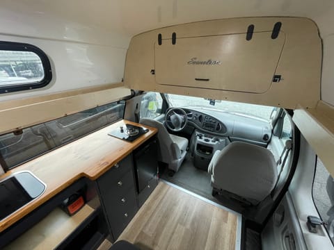 Family camper Campervan in Vancouver