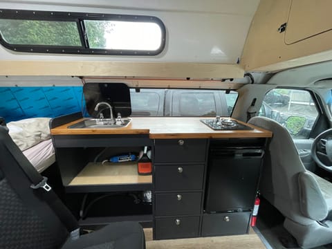 Family camper Campervan in Vancouver