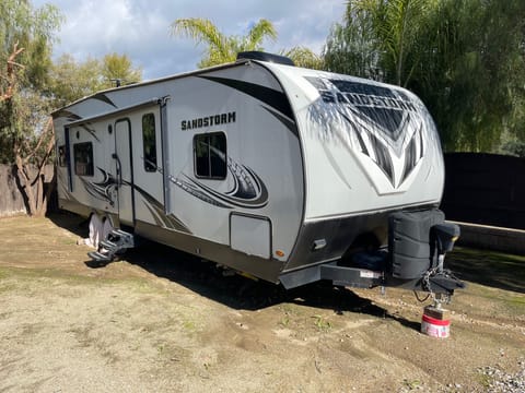 Rancho’s Sandstorm Toyhauler Towable trailer in Hemet