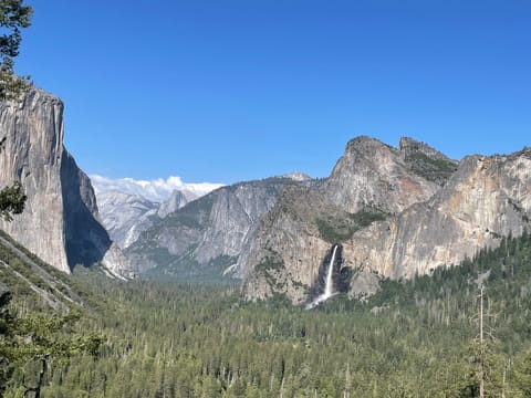 Its all about camping, Yosemite, Waterfall, forest, half dome, clouds rest