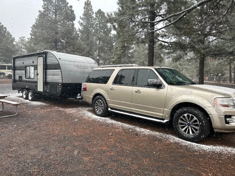 Escape to the Pines with Simple Necessities Towable trailer in Maricopa