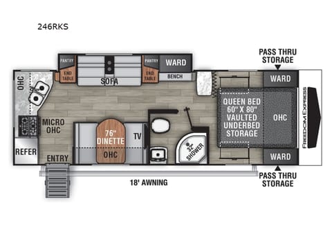 Freedom Ultra Lite- Floorplan