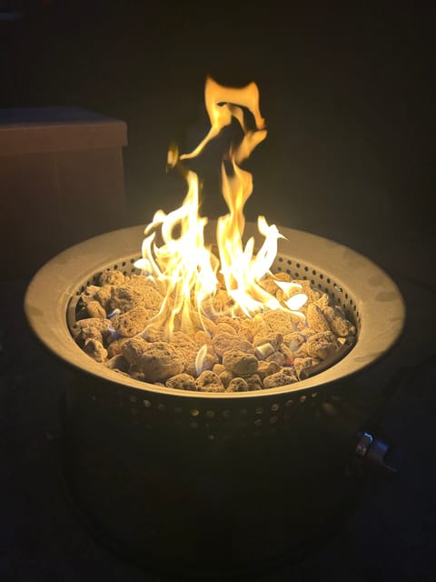 18 inch propane fire pit - ADD ON : $20 per trip