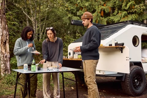 4 Season Camping with Your All-Electric 2024 Luxury Teardrop with Starlink Towable trailer in Edmonds