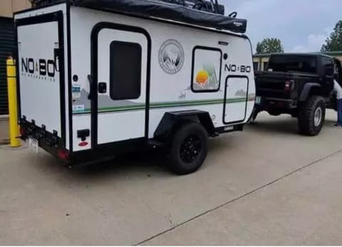 Meet Bo: off grid mini toy hauler Towable trailer in Plymouth