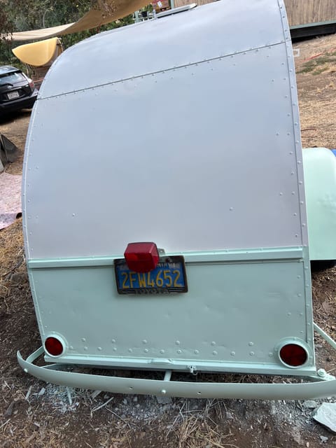 Custom built 1952 vintage teardrop trailer Towable trailer in Lake Balboa