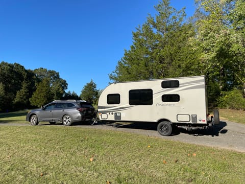 Camp in a Charming English Cottage Towable trailer in Prince Georges County