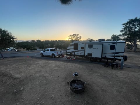 Exploring Nature's backyard, with an Outback Towable trailer in Modesto