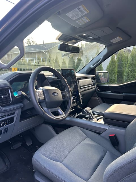 Electric 2024 Ford F150 Lightning & Roof Top Tent Drivable vehicle in North Vancouver