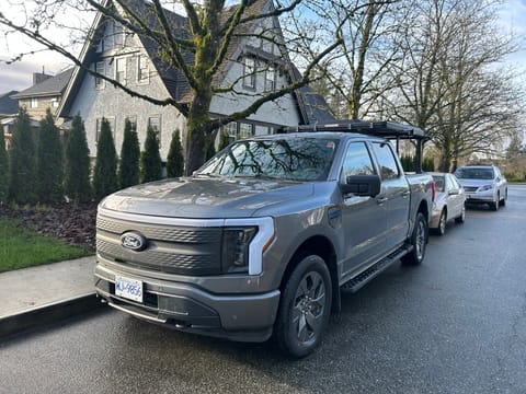 Electric 2024 Ford F150 Lightning & Roof Top Tent Drivable vehicle in North Vancouver