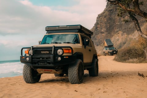 Fully Decked All Tan FJ Cruiser! Campervan in Lihue