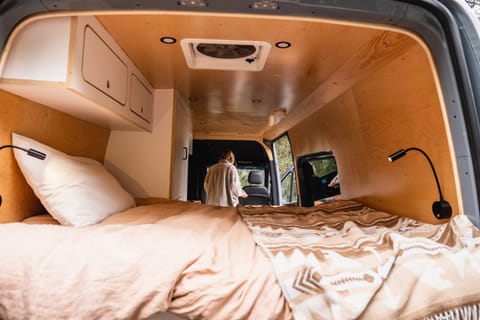 Cozy Craftsman & Luxury Adventure Vehicle: 2023 Mercedes Sprinter Campervan in Ballard