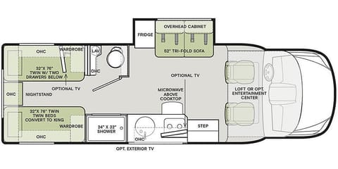 Tiffany - 2023 Tiffin Motorhomes Wayfarer Drivable vehicle in Tavares