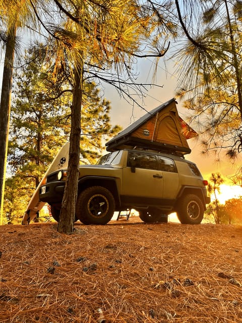 Fully Decked Lifted 4WD Tan FJ Cruiser! Campervan in Lihue