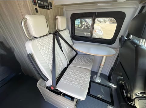 Captain passenger seats