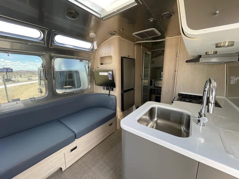 Highly Custom, Fully Off Grid New Airstream with Star Link, European Design Towable trailer in Zilker