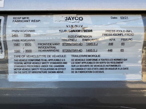 Lake Trippin Towable trailer in Englewood