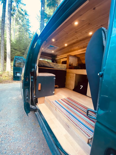 Green Juice Campervan in Vancouver