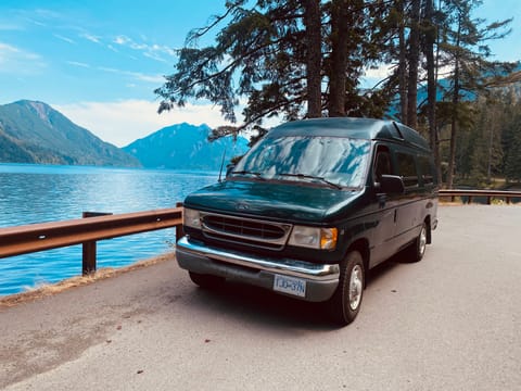 Green Juice Campervan in Vancouver