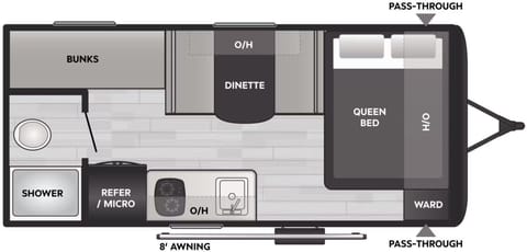 2025 Coleman 17B25 Towable trailer in Lubbock