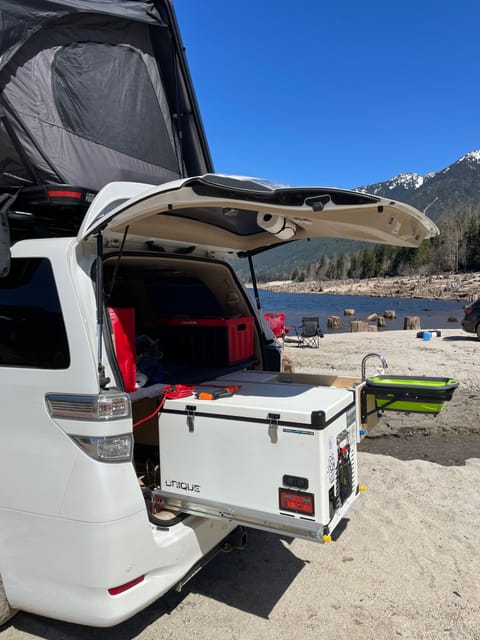 Toyota Vellfire family campervan(Right hand drive) All-In-One Camper Campervan in Surrey