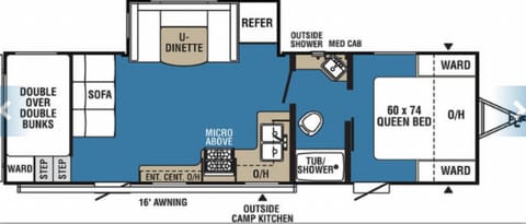 32 Ft Coachman Clipper Towable trailer in Spokane Valley