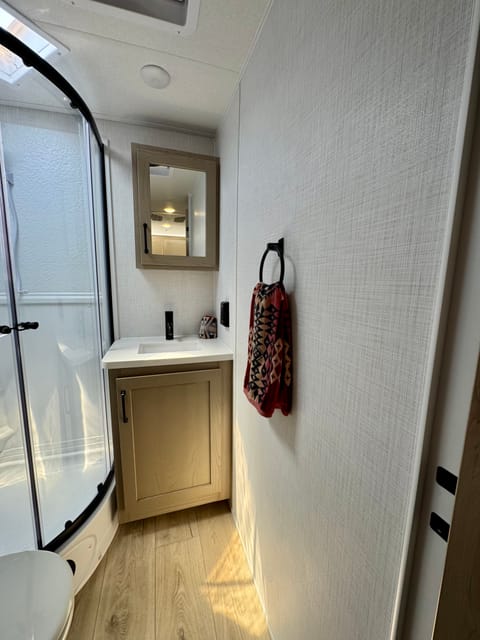 Our 2025 Flagstaff Double Bunk Trailer is ready for adventures! Towable trailer in Cloverdale