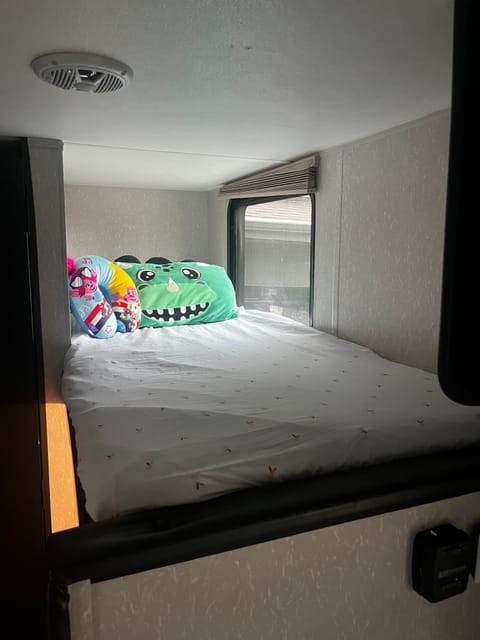 Top bunk.