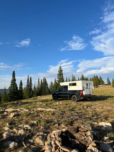 Hallmark Truck Camper on 2021 Chevy Silverado Ready for Adventure Drivable vehicle in Englewood