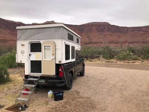 Hallmark Truck Camper on 2021 Chevy Silverado Ready for Adventure Drivable vehicle in Englewood
