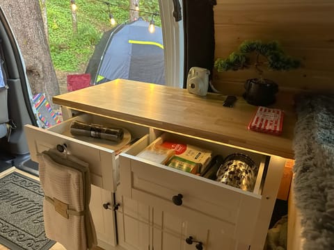 Starlight Theater — Solar Cinema on Wheels (Unlimited Miles!) Campervan in Hillsboro