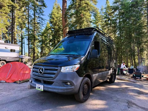 "Avocado" - SPRING LE TOUR's Mercedes 144 High Roof Van Drivable vehicle in Chino