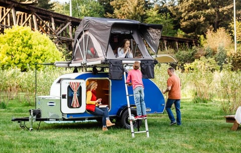 Levi's Ready! Pack Your Jeans, You're Goin' CAMPING! Towable trailer in Sherwood