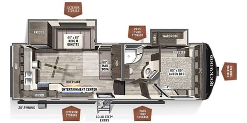 2023 Forest River Rockwood Ultra Lite Towable trailer in Kettering