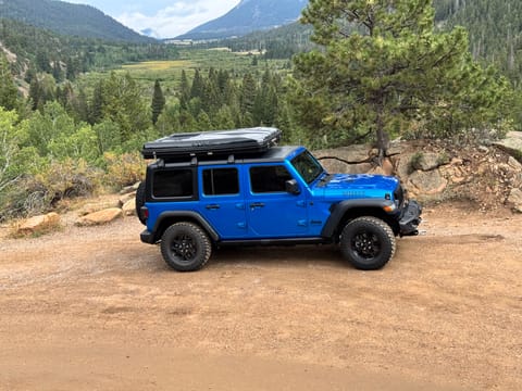 Wrangler with Roofnest Rooftop Tent Drivable vehicle in Northglenn