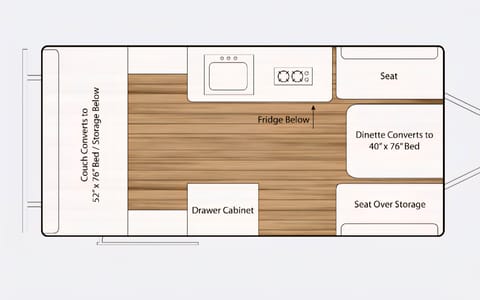 Harry's Bigfoot Bungalow Towable trailer in Salem