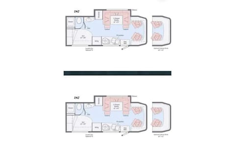 Winnebago View 24J- DIESEL -Comfortable Sleeping Drivable vehicle in Cincinnati