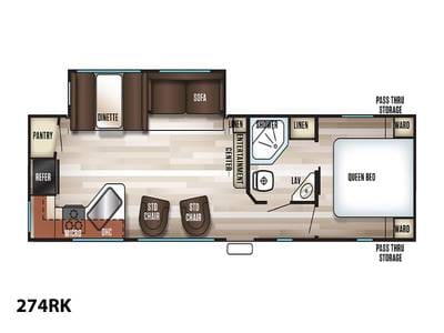 Run Free with the "Cherokee" by Forest River (FRC1) Towable trailer in Temecula