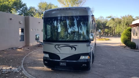 Stella - our luxury motorhome named after our English Mastiff Drivable vehicle in Corrales