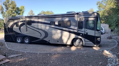 Stella - our luxury motorhome named after our English Mastiff Drivable vehicle in Corrales