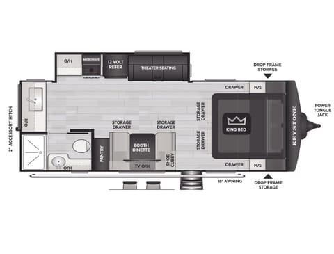 Couples Camper with Excellent Floorplan! Towable trailer in Maryville