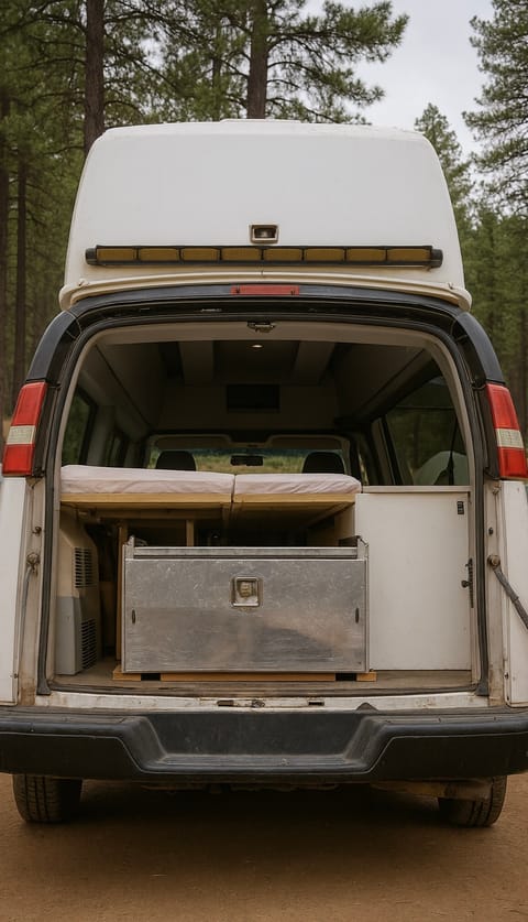 Driving vans, making memories… Campervan in Albuquerque