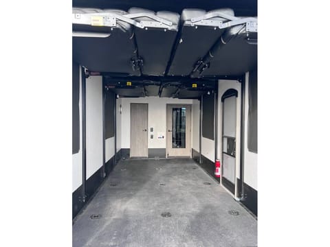 ON SITE. No need to find an RV park. 43' Toy hauler/2Bath. Sleeps 10. Towable trailer in Albuquerque