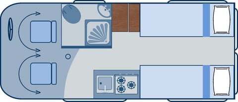 WILDAX METEOR - AUTOMATIC Campervan in Livingston